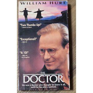 The Doctor VHS 1991 - William Hurt Christine Lahti Mandy Patinkin Vintage